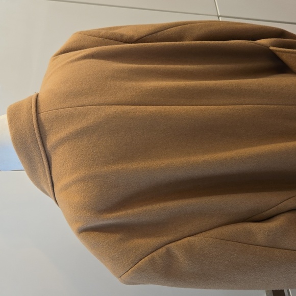 Talia Mens Wool Double Breasted Coat Camel Tan Size XXL - Picture 4 of 12